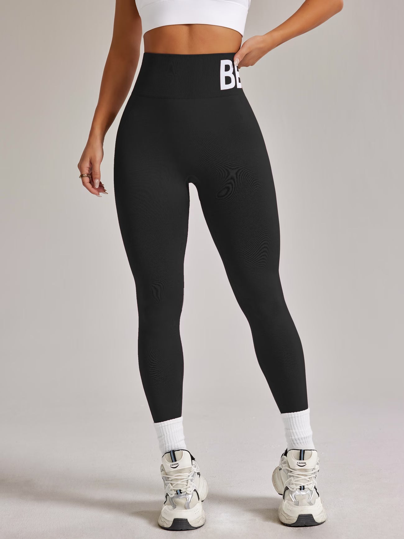 High-Waist Seamless Leggings
