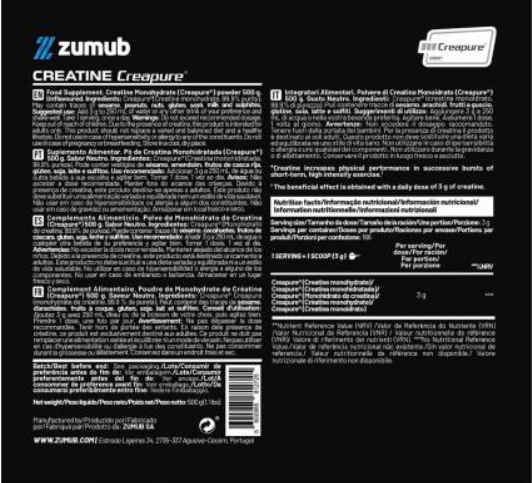 CREATINE (Creapure®) 500g