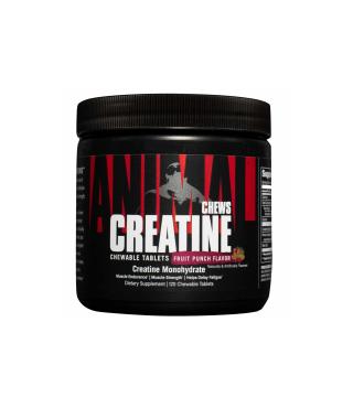 CREATINE CHEWS 120 CHEWABLE TABLETS - Universal Nutrition