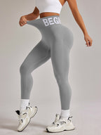 Leggings Sem Costura Cintura Alta