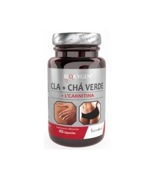 CLA CHÁ VERDE + L-CARNITINA 40 CÁPSULAS