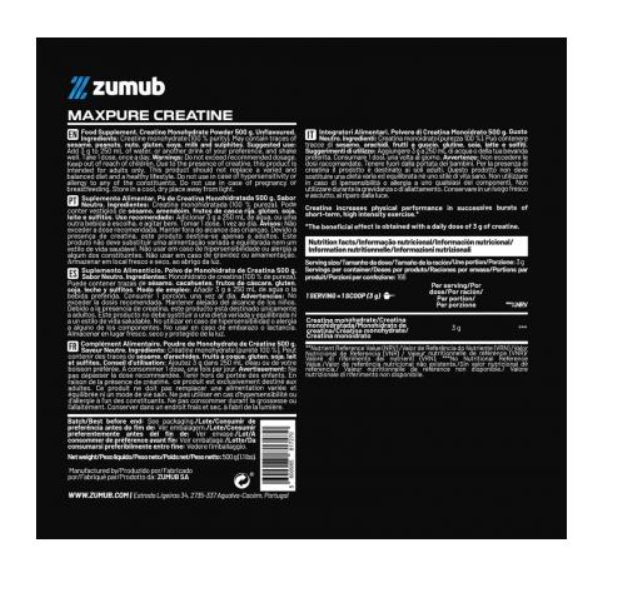 MAXPURE CREATINE 500g